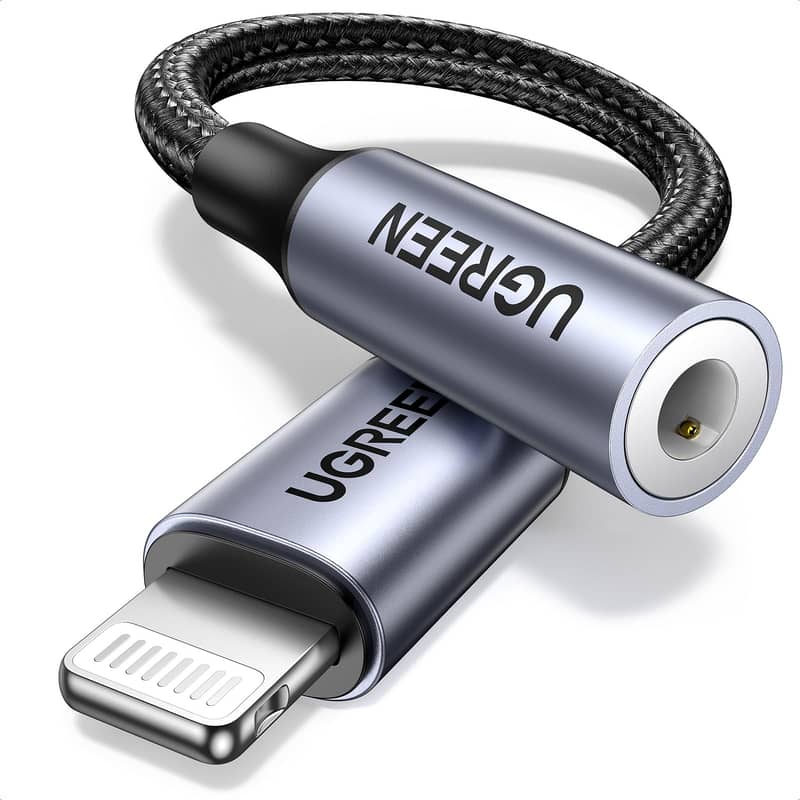 UGREEN Lightning to 3.5mm Audio Adapter – iPhone Headphone Jack 1