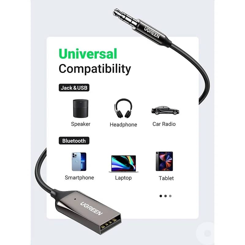 Car Bluetooth Audio Receiver – HD Wireless Music Streaming 4