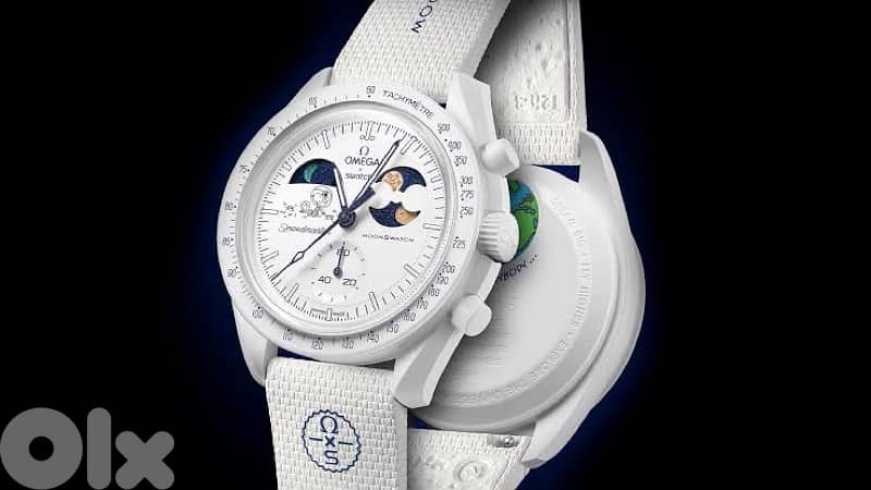 Omega X Swatch Moonswatch Mission to Earth 1