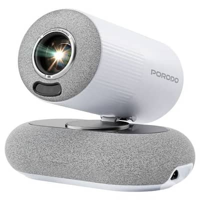 Porodo Lumacast Smart Full HD Projector Auto Focus & Keystone