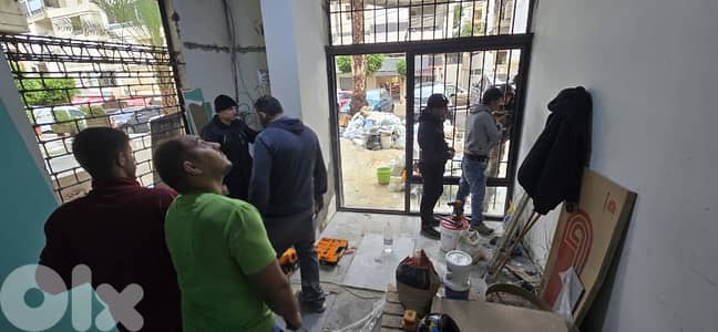 تنفيذ جميع اعمال التعهدات دهان/جفصين/ديكور سنكرية/كهرباء