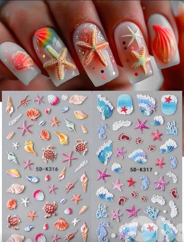 Nail Art Sticker 1