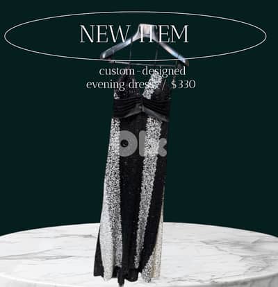 فستان سهره مخصص من عند مصمم أزياء