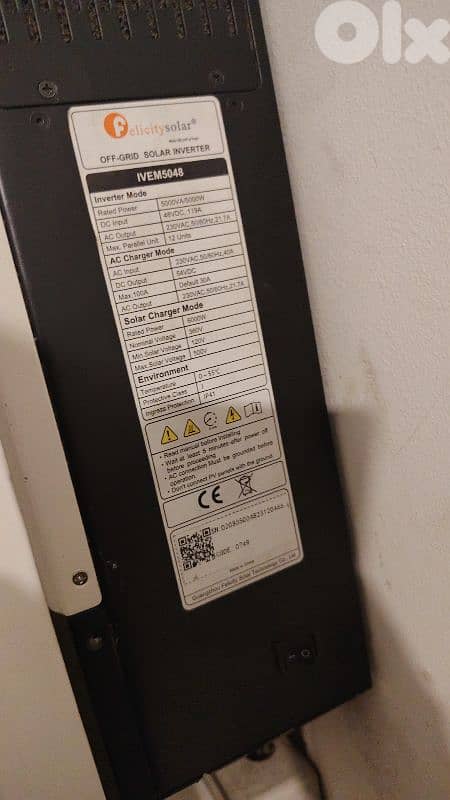 solar system with 5 panels 1