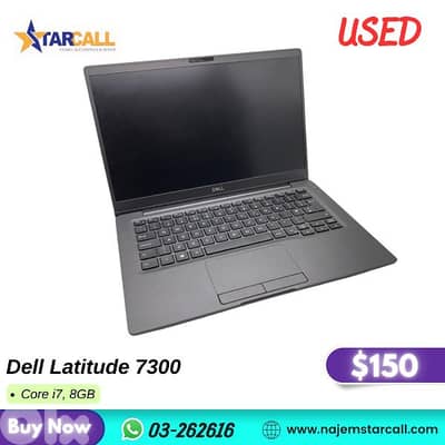 Dell Latitude 7300  Core i7, 8GB