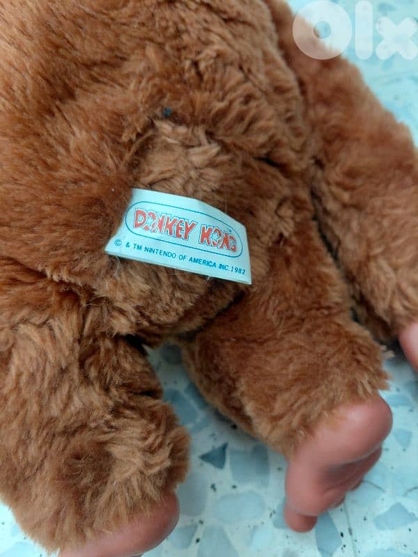 DONKEY KONG *RARE* PLUSH COLLECTIBLE 1982 2