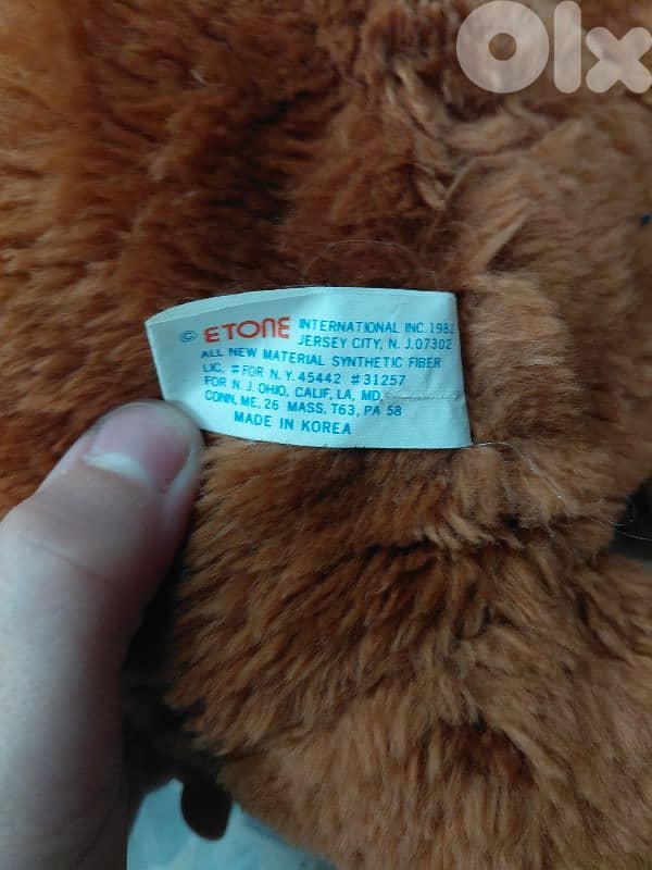 DONKEY KONG *RARE* PLUSH COLLECTIBLE 1982 3