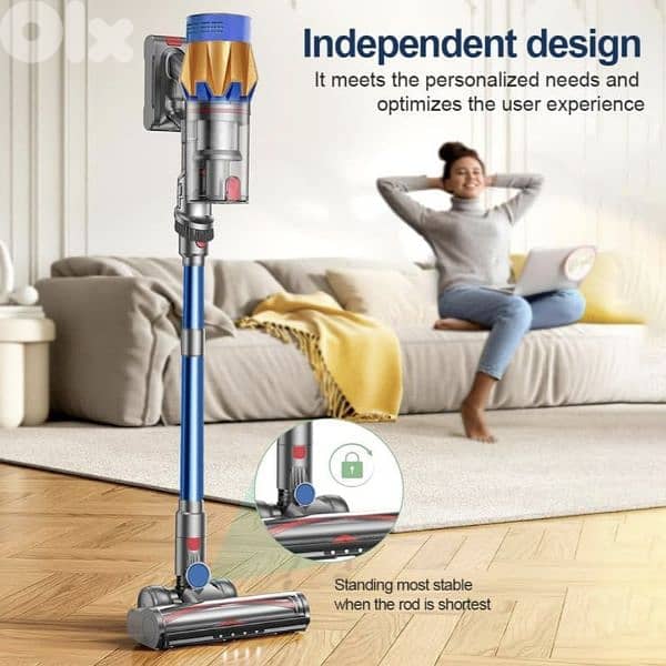 SPZTJK V18 Cordless Vacuum Cleaner, 550W/ 4$ delivery. 3