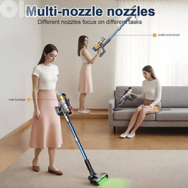 SPZTJK V18 Cordless Vacuum Cleaner, 550W/ 4$ delivery. 5
