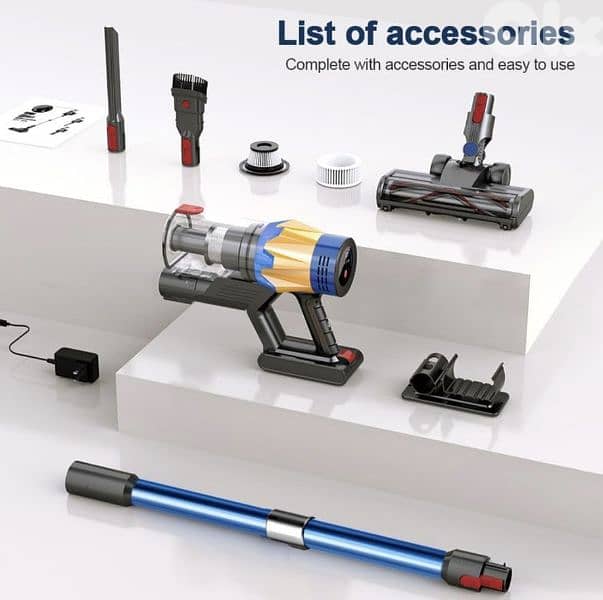 SPZTJK V18 Cordless Vacuum Cleaner, 550W/ 4$ delivery. 9