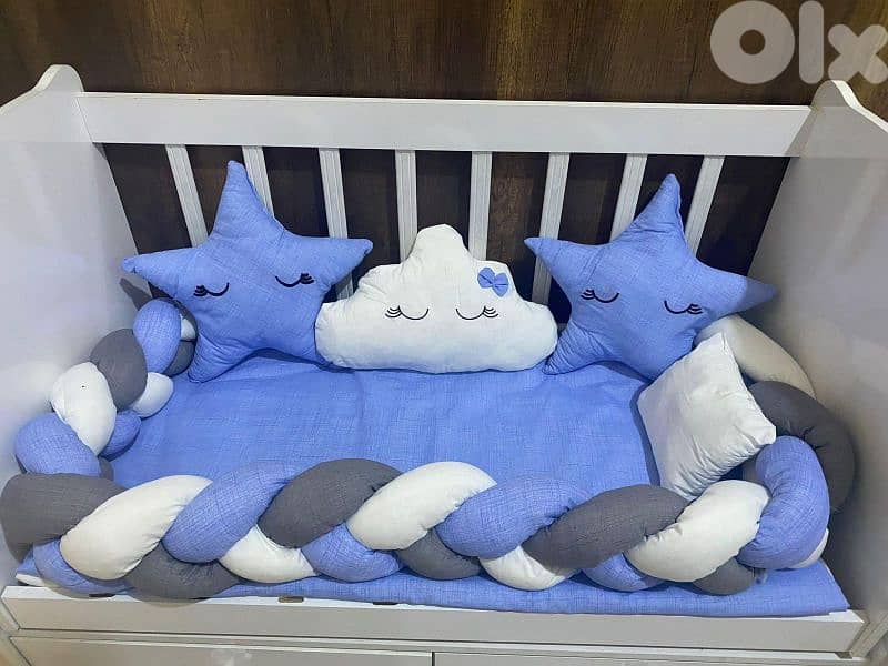High Quality Baby Bed Coverlet Set 3