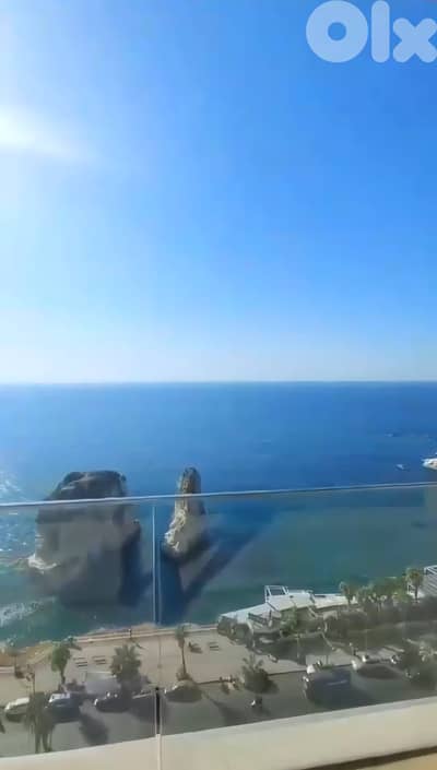 Apartment for sale in Rawcheh/ Amazing Seaview/ Spacious
