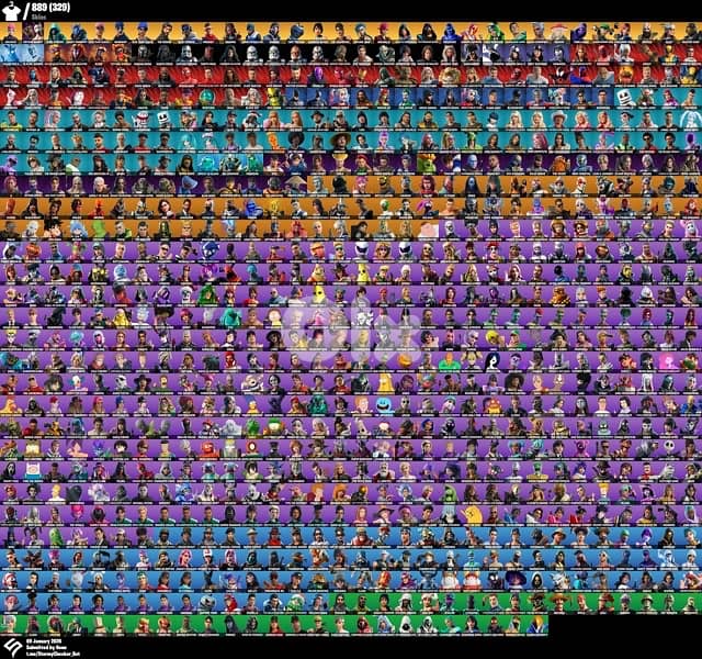 fortnite account stacked 1