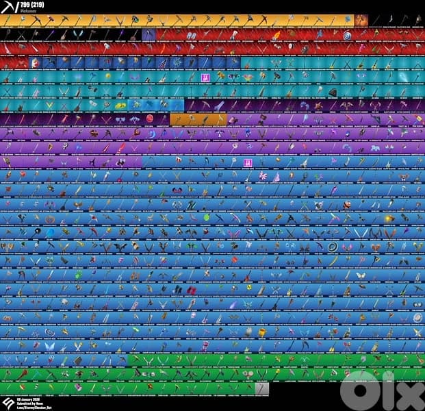 fortnite account stacked 3