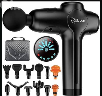 Cotsoco M782 Deep Tissue Massage Gun, 12 Massage Heads /4$ delivery