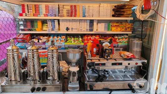 مصبات مع غاز وماكينة اكسبرس شامبلي بسعر ممتاز