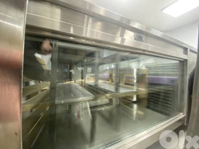 برادات واجهة خرج محلات عصير ملحمة او مطعم