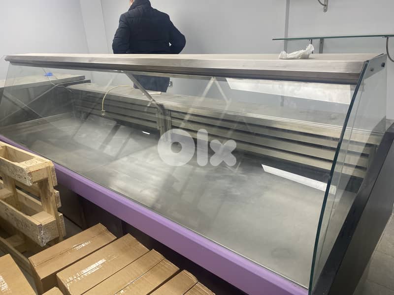 برادات واجهة خرج محلات عصير ملحمة او مطعم 4