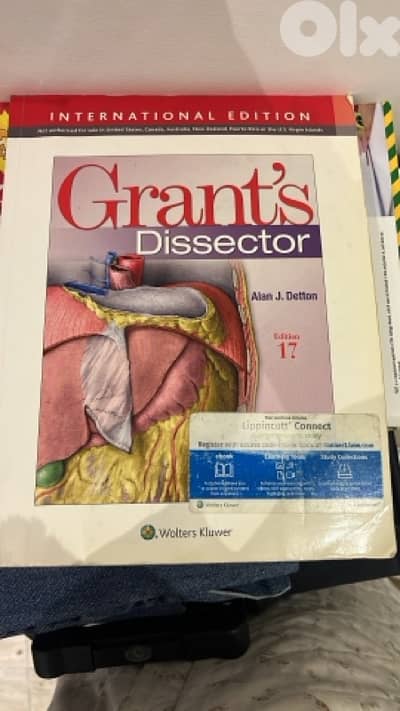 anatomy book for first year medicine, Grant’s Dissector