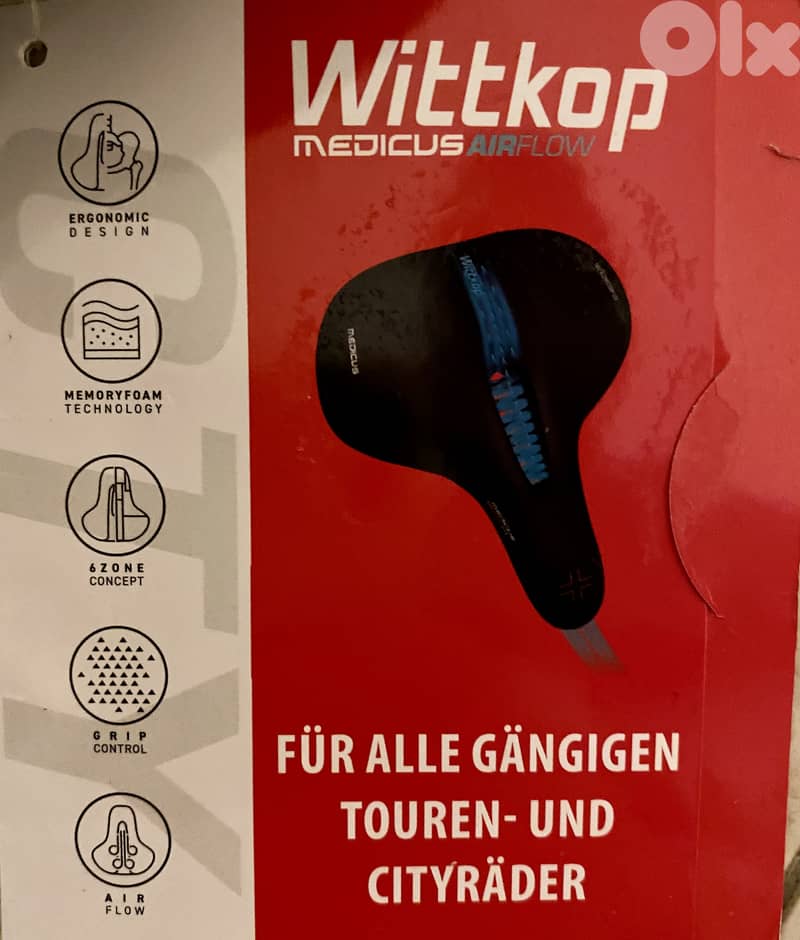 Original bike seat made in Germany 3