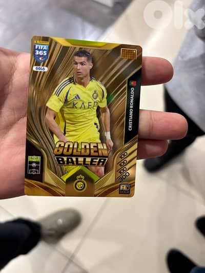 Golden Baller Cristiano Ronaldo