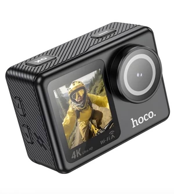 HOCO DV101 Action Sports Camera Screen 2 inch Waterproof Case 4K 3