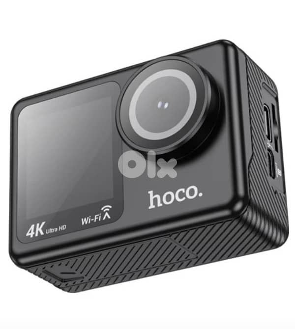 HOCO DV101 Action Sports Camera Screen 2 inch Waterproof Case 4K 4