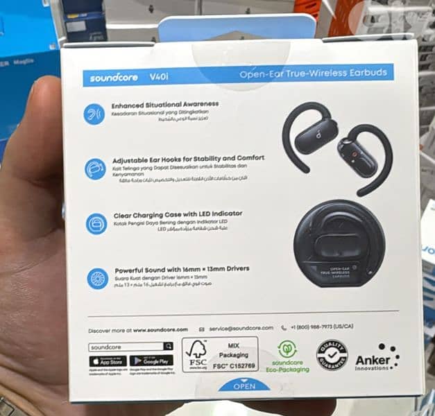 Anker soundcore V40i black 1