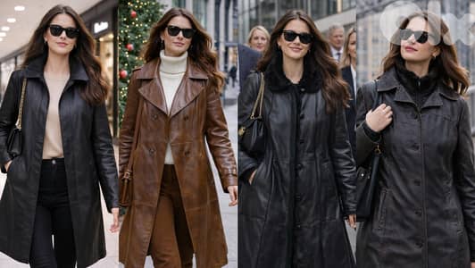 Leather, Polyestar & Poly-Cotton COATs. . 25$