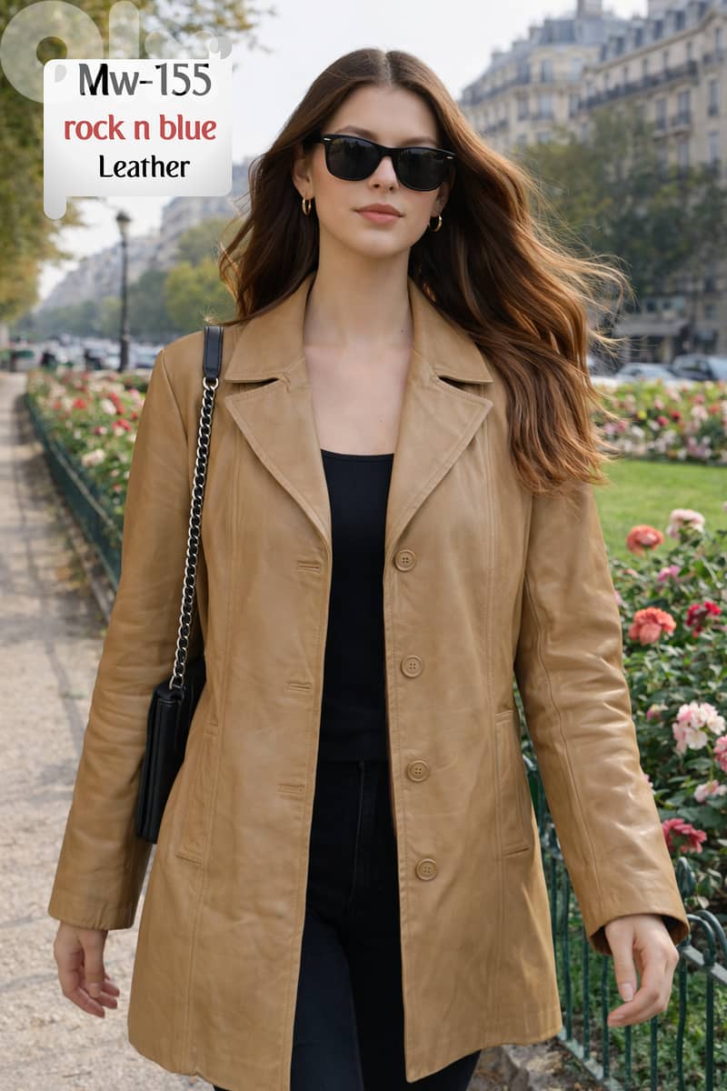 Leather, Polyestar & Poly-Cotton COATs. . 25$ 5