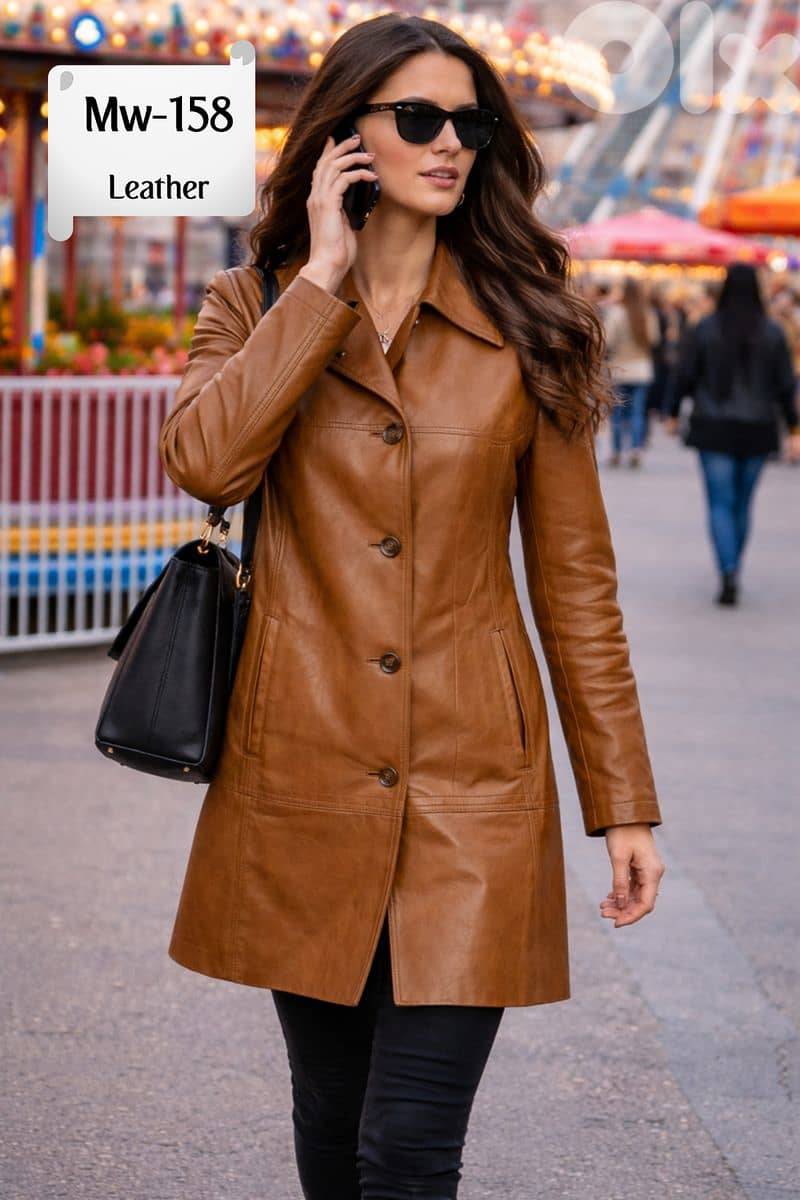 Leather, Polyestar & Poly-Cotton COATs. . 25$ 8