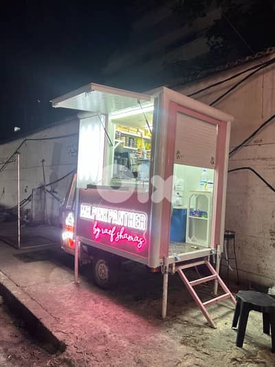 toktok express للبيع توكتوك قهوة / آيس كريم جاهز للشغل