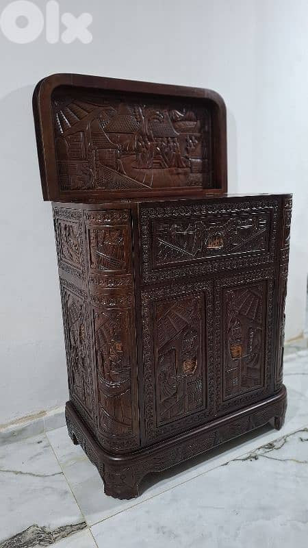 بار كافور إمبراطوري صيني ملكي منحوت يدوياً 3