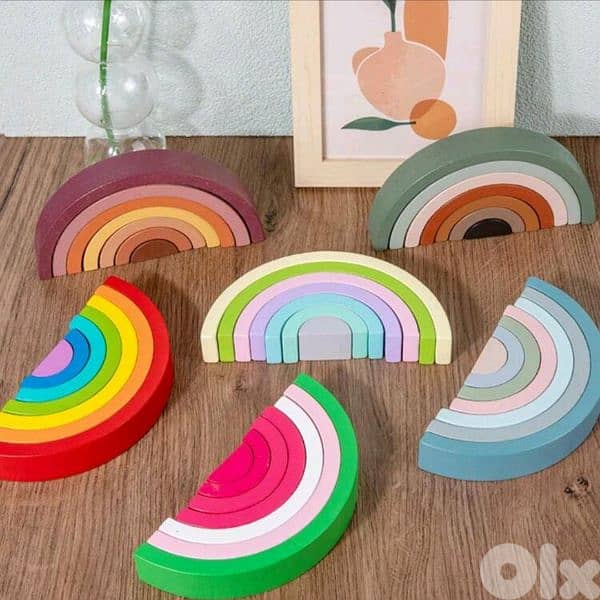 RAINBOW STACKING BLOCKS 1