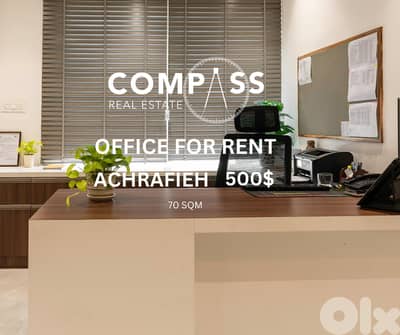 Office for rent in the heart of Achrafie