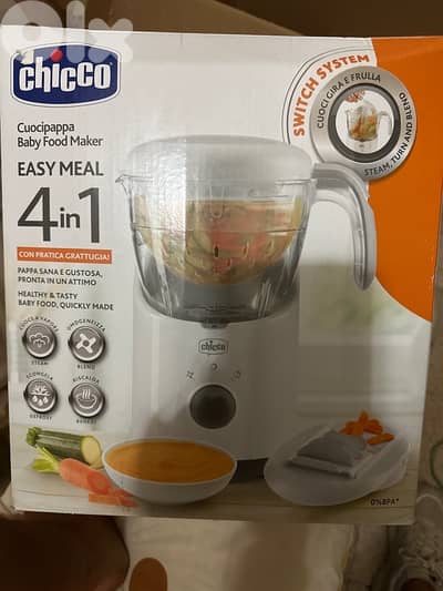 Chicco steamer and blender