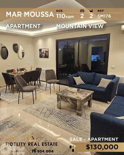 Apartment for sale in Mar Moussa SM176 شقة للبيع في مار موسى