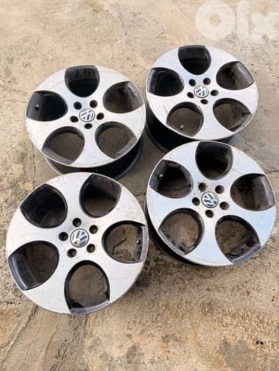 VW Golf 6 gti original rims 18”