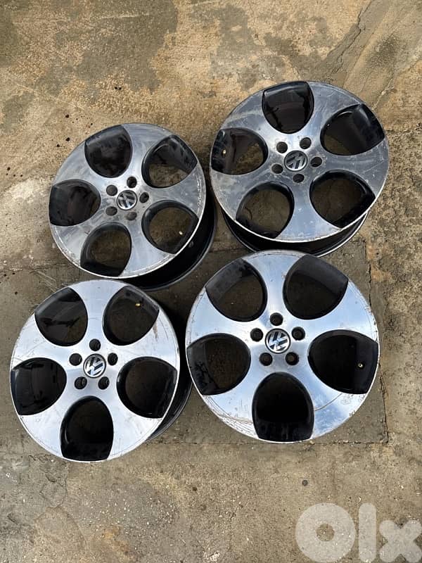 VW Golf 6 gti original rims 18” 1
