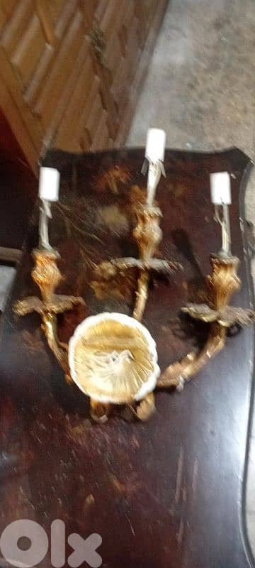 2 applique نحاس 6 إسبانيا 6 شمعات