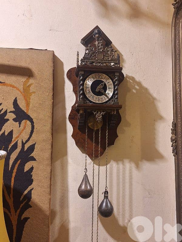 antique european pendul wall clock 1