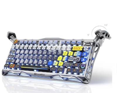 gravastar mercury k1 pro interstellar silver keyboard