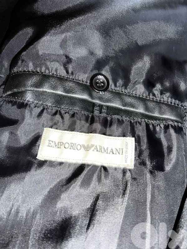 جاكيت جلد اصلي (tranch coat) 6