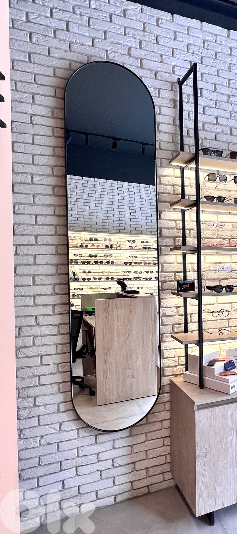 Shop wood dispalys, cabinet , desk, shelves, tables and mirrors 10