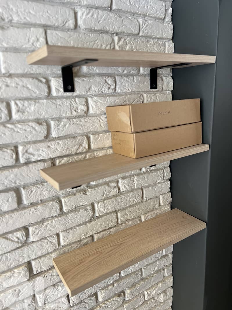 Shop wood dispalys, cabinet , desk, shelves, tables and mirrors 11