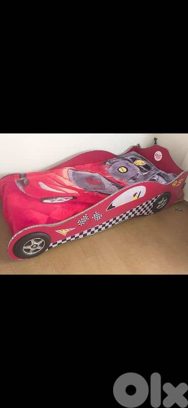 car kids single bed room