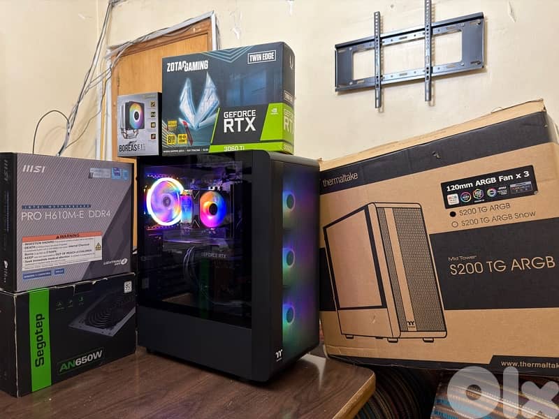 Gaming PC New i5 13Th RTX 3060Ti 16GB Ram SSD 1