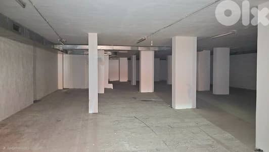 AH-HKL-477 Warehouse for Rent – 1000 m² | Verdun, Beirut
