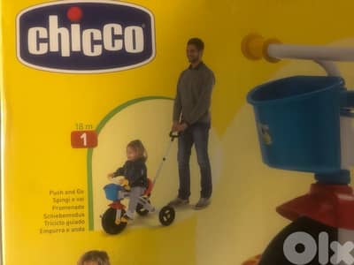 bicyclette chicco 18month to 5years with handle