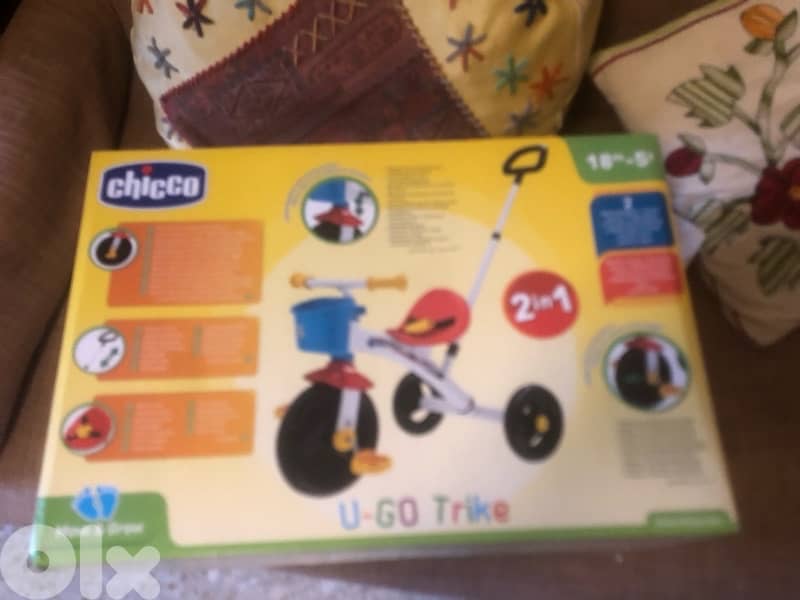 bicyclette chicco 18month to 5years with handle 4